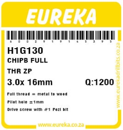 H1G130 - Chipboard Screw -H1G130_label_T